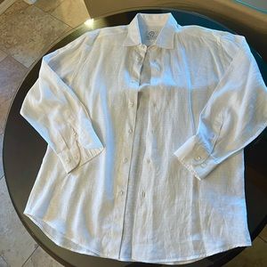 Italian Mens Dress Shirt Size L